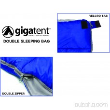 Gigatent Double Sleeping Bag, 2 Person Sleeping Bag for Hiking, Backpacking, Camping, Oversized Sleeping Bag 568195744